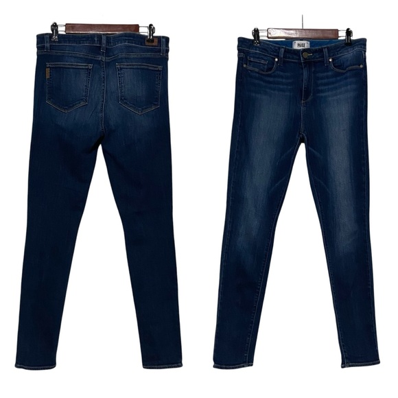 Paige Hoxton Ultra Skinny Denim Jeans Blue - Picture 12 of 14